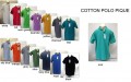 Men's 100% Cotton Solid Polo Pique T-Shirt